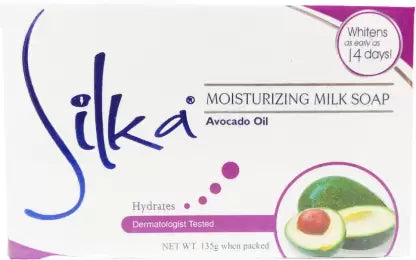 SILKA Moisturizing Milk Soap With Avocado Oil 135g