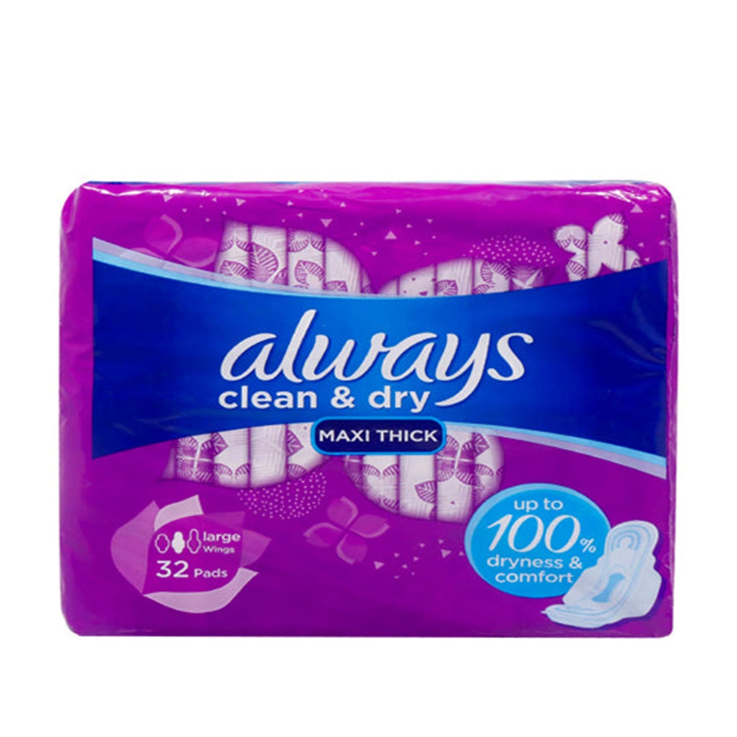 Always clean n' dry 32 Pads