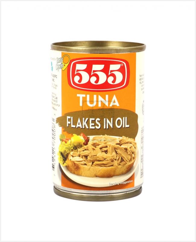 555 Tuna Flakes In Oil 155g