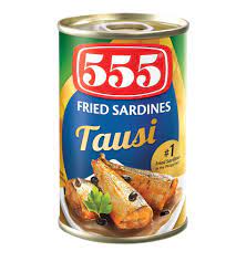 555 Fried Sardines with Tausi 155g - a delicious and convenient seafood option. Perfect for those seeking the best online products in Oman, these affordable groceries are a great addition to any meal.