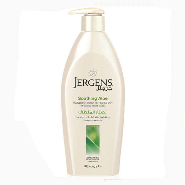 Jergens Lotion - Soothing Aloe, 400 ml