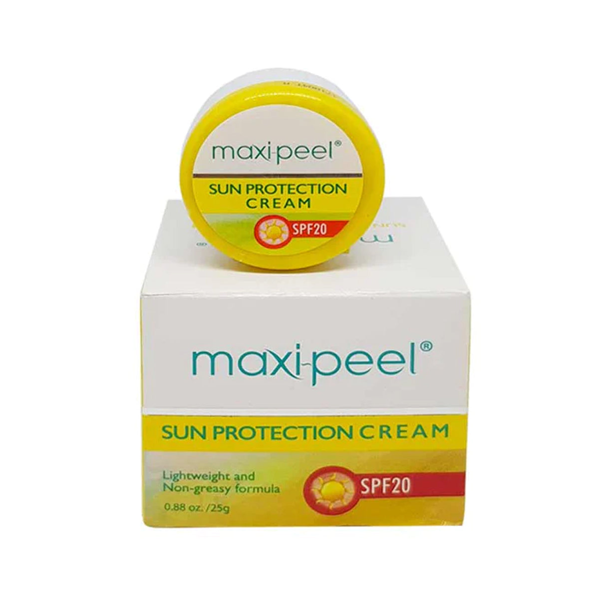 Maxi-Peel Sun Protection Cream SPF20 25g