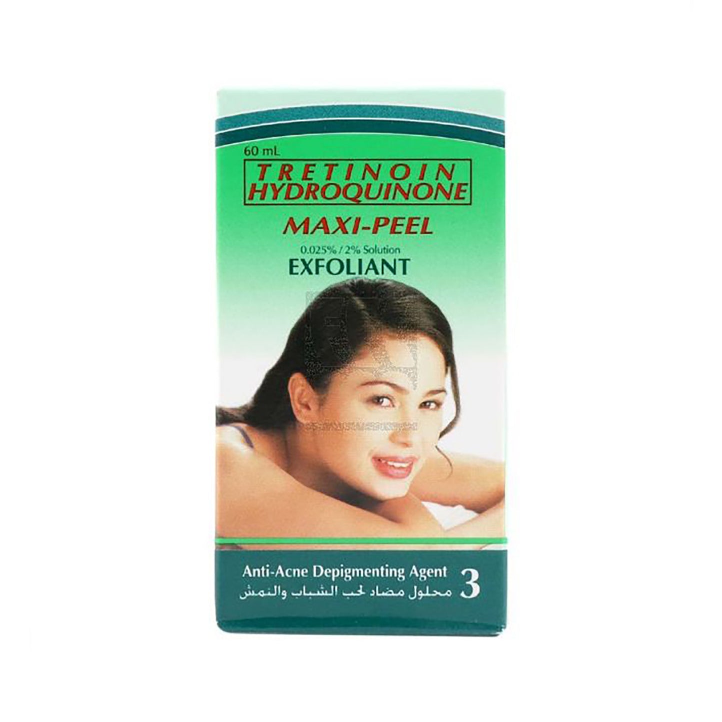 TRETINOIN HYDROQUINONE MAXI-PEEL-3   60ML