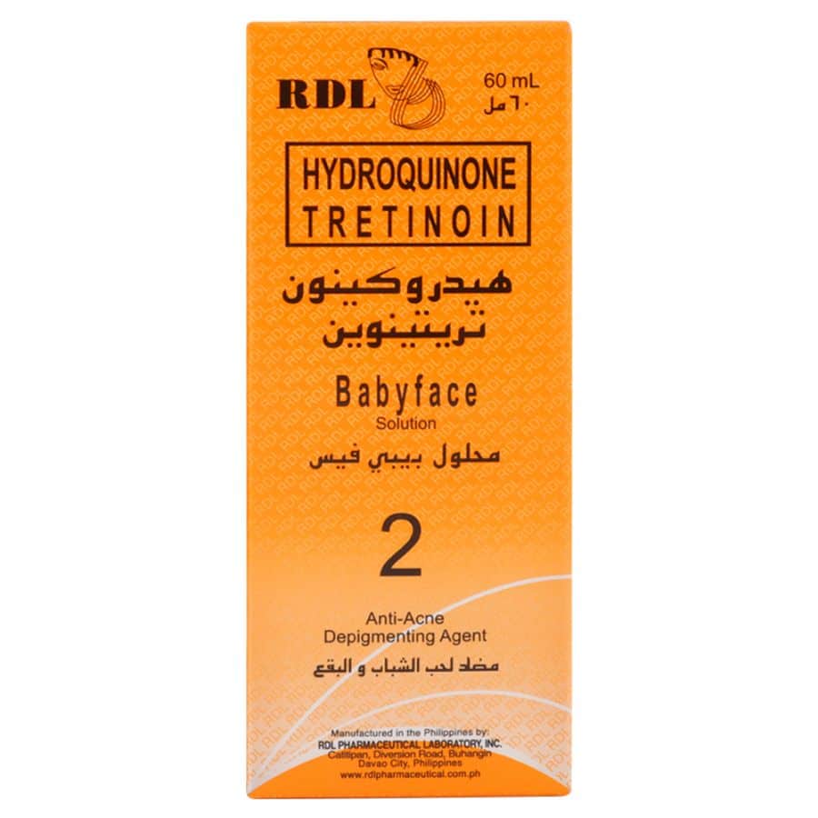 RDL Babyface  Hydroquinone Tretinoin  no 2-60ml