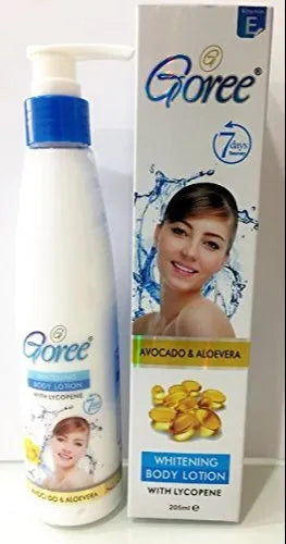 Goree whitening  body lotion  205ml